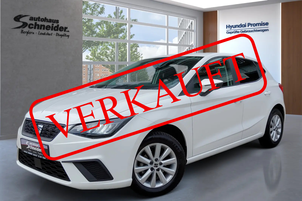 Seat Ibiza Weiß -verkauft