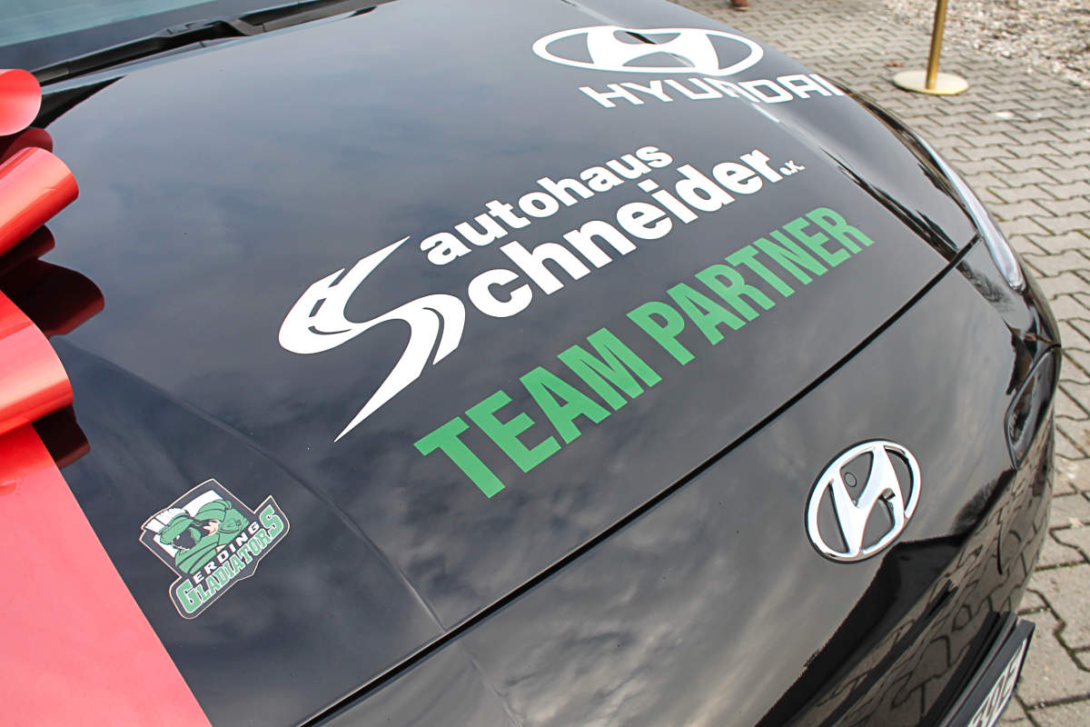 einer von Erding Gladiators Hyundai