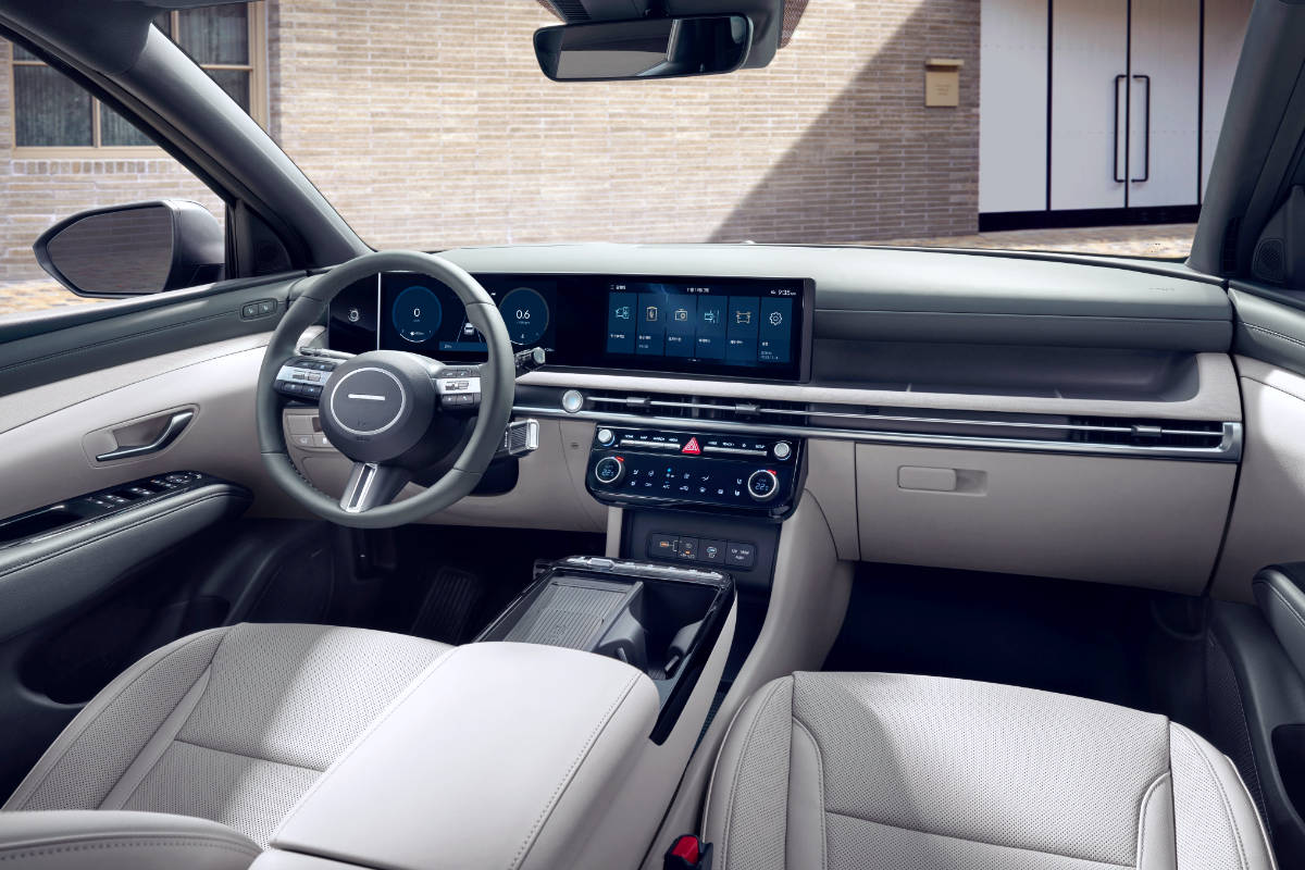 Hyundai TUCSON Facelift Innenraum 2024