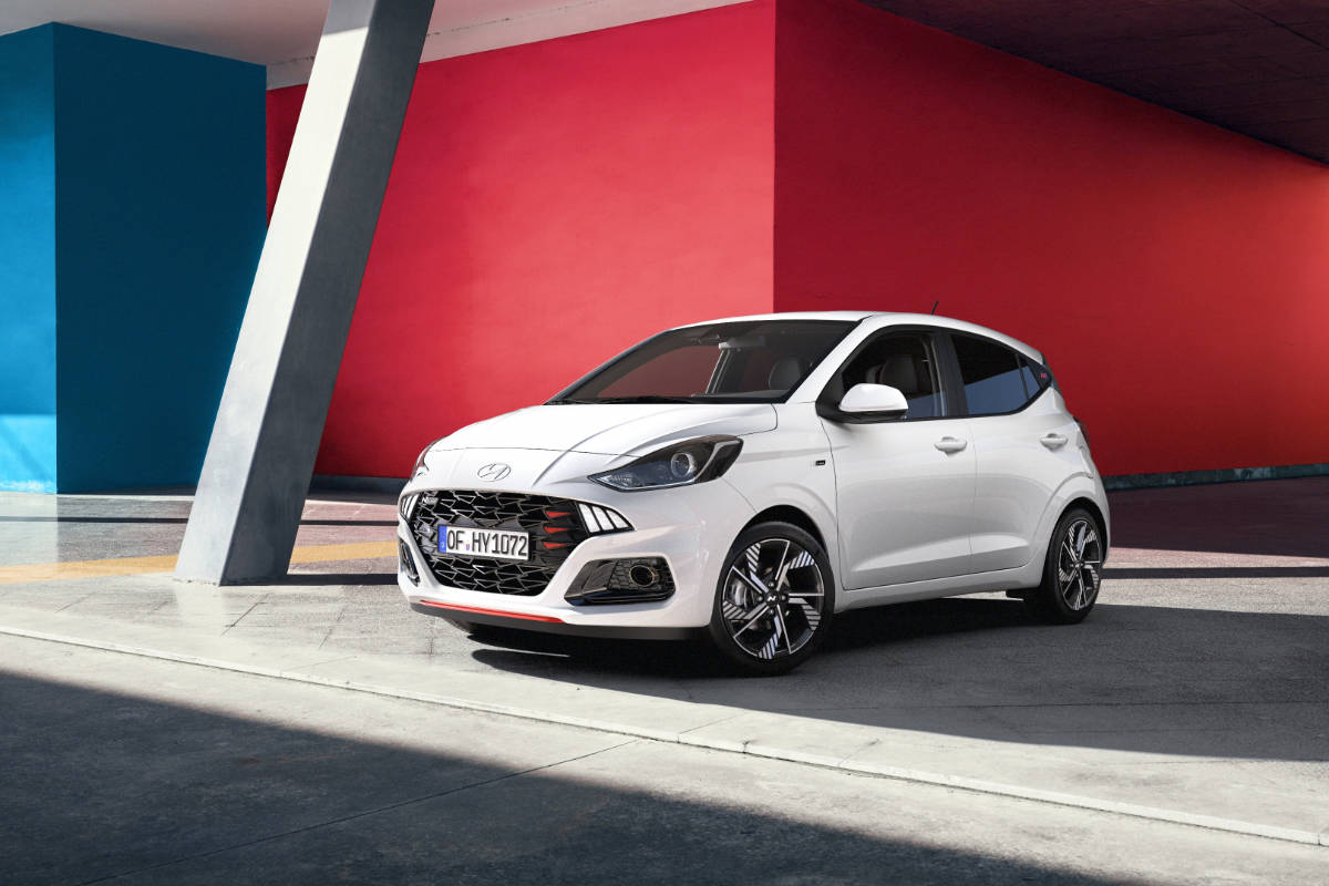 Hyundai i10 N Line Atlas White