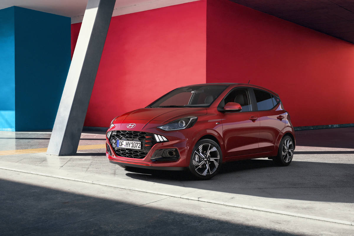 Hyundai i10 N Line Dragon Red