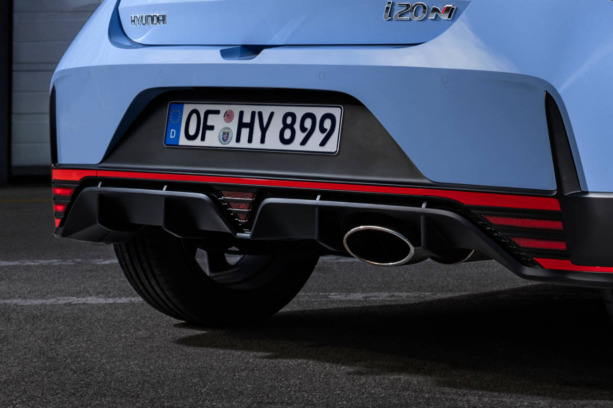 Hyundai i20 N Endrohr