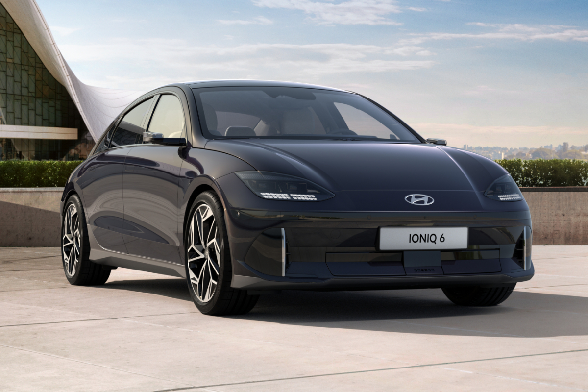 Schwarze IONIQ 6